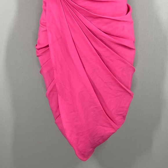 NEW Cache Dress Womens 10 pink strapless cocktail classic formal - Picture 3 of 9